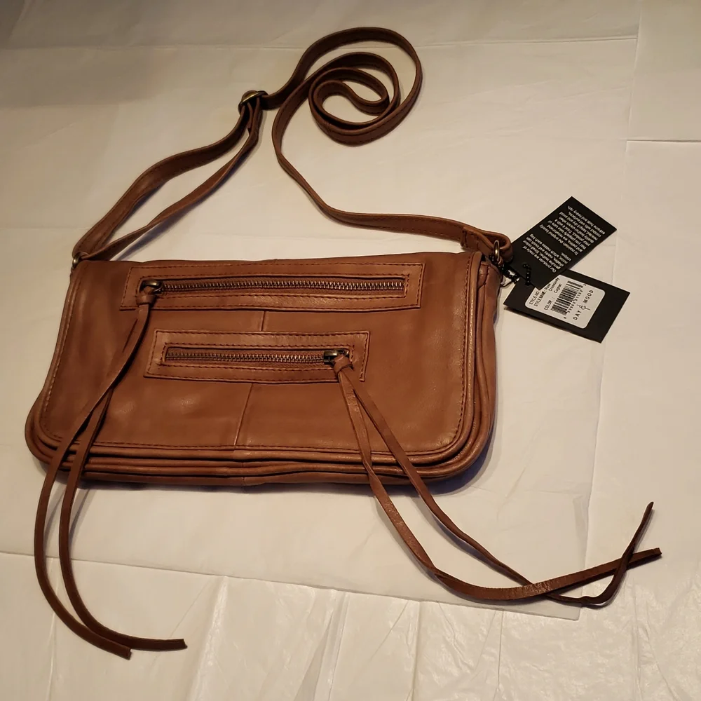 Day & Mood New Handbag Leather Xbody Shoulder Bag Purse Adjust Strap NWT GIFT